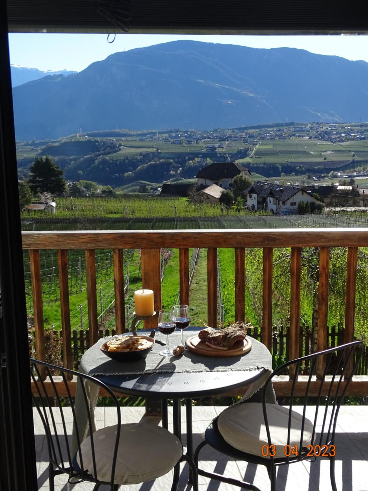 Panoramaterrace, Wein & Relax Apartamento Appiano Sulla Strada Del Vino Exterior foto